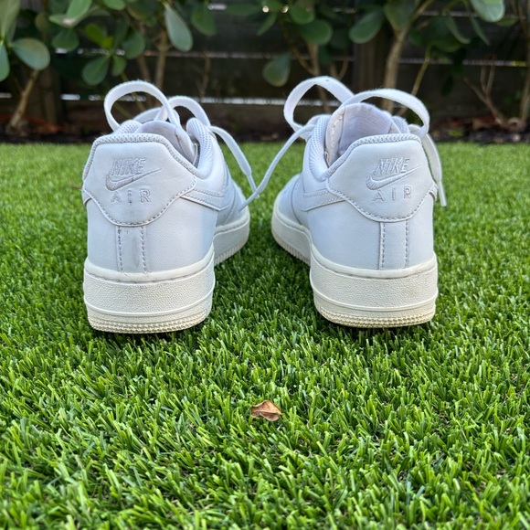 Nike Air Force 1 Low White Sneakers - Picture 3 of 7